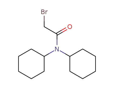 Molecular Structure of 54700-62-8 (Acetamide, 2-bromo-N,N-dicyclohexyl-)
