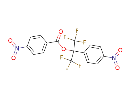 4-nitrobenzoesaeure-α,α-bis(trifluormethyl)-4-nitrobenzylester