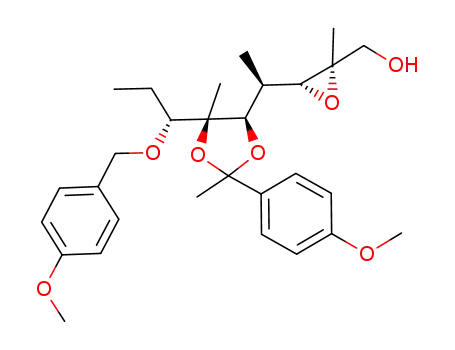 (2S,3R,4S,5R,6R,7R)-2,3-epoxy-7-(4-methoxybenzyloxy)-5,6-<1-(4-methoxyphenyl)ethylenedioxy>-2,4,6-trimethylnonan-1-ol