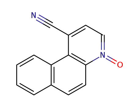 Benzo[f]quinoline-1-carbonitrile, 4-oxide