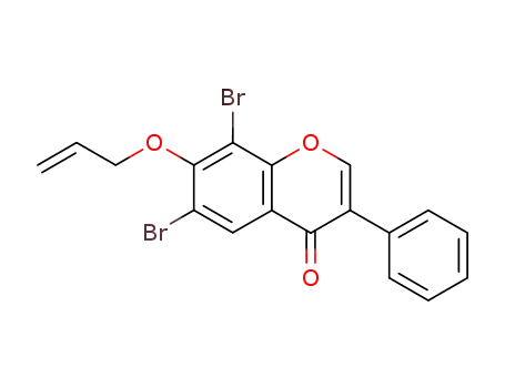 6,8-dibromo-7-allyloxyisoflavone