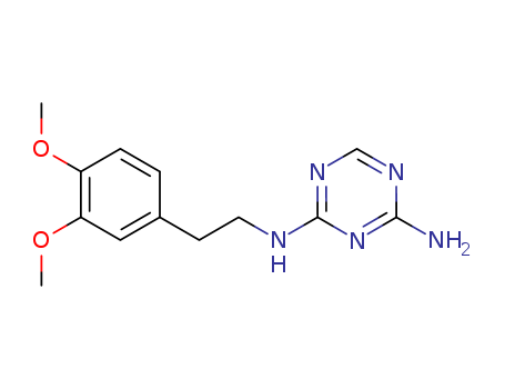 1,3,5-Triazine-2,4-diamine, N-[2-(3,4-dimethoxyphenyl)ethyl]-