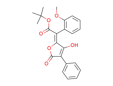 (Z)-4-(2-methoxy-α-t-butoxycarbonylbenzylidene)-2-phenyltetronic acid