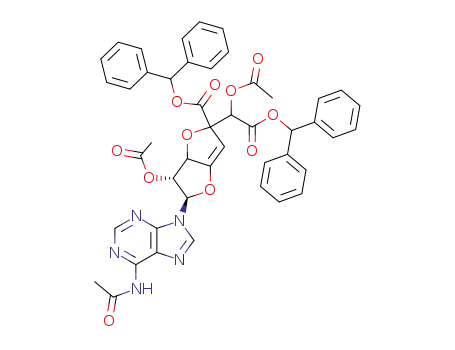 dibenzhydryl N<sup>6</sup>,O<sup>2'</sup>,O<sup>7'</sup>-triacetylgriseolate