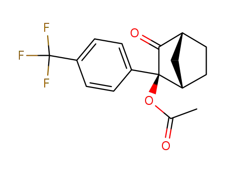 Acetic acid (1S,2S,4R)-3-oxo-2-(4-trifluoromethyl-phenyl)-bicyclo[2.2.1]hept-2-yl ester