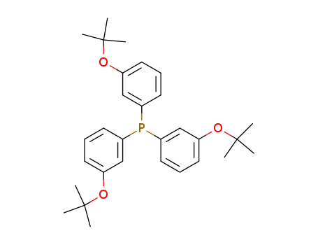 Molecular Structure of 118854-31-2 (Tris-(p-TerT-buToxyphenyl) phosphine)