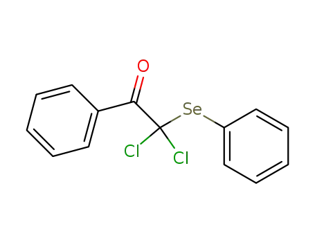 2,2-Dichloro-1-phenyl-2-phenylselanyl-ethanone