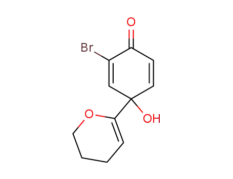 2,5-Cyclohexadien-1-one,
2-bromo-4-(3,4-dihydro-2H-pyran-6-yl)-4-hydroxy-