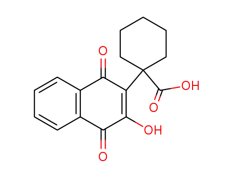 2-(1-carboxycyclohexyl)-3-hydroxy-1,4-naphthoquinone