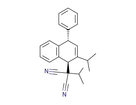 4-(1,1-dicyano-2-methylpropyl)-1-phenyl-3-isopropyl-1,4-dihydronaphthalene
