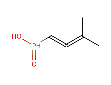 Molecular Structure of 81373-52-6 (Phosphinic acid, (3-methyl-1,2-butadienyl)-)