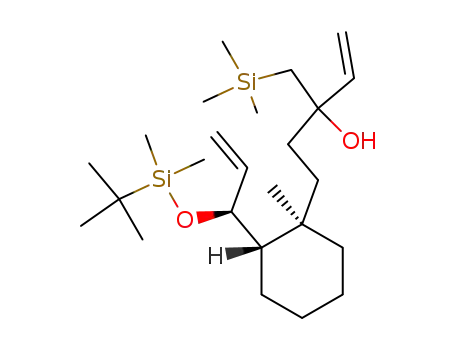 trans-5-<2'-<1''-(dimethyl-t-butylsiloxy)prop-2''-enyl>-1'-methylcyclohexyl>-3-trimethylsilylmethylpent-1-en-3-ol