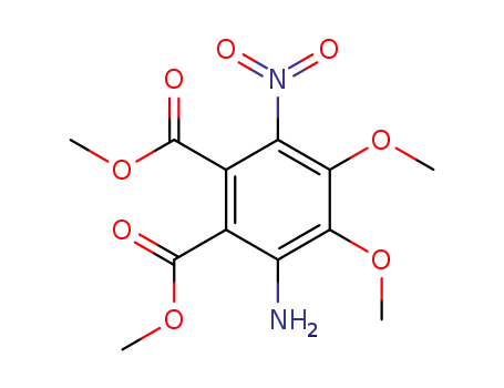 5,6-dimethoxy-4-nitroaniline-2,3-dicarboxylic acid dimethyl ester