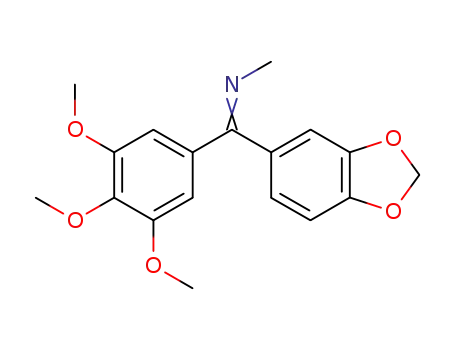 [1-Benzo[1,3]dioxol-5-yl-1-(3,4,5-trimethoxy-phenyl)-meth-(E)-ylidene]-methyl-amine