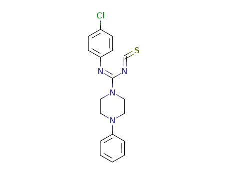 N-(4-Chloro-phenyl)-4-phenyl-piperazine-1-carboximidoyl isothiocyanate