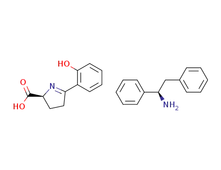(S)-5-(2-Hydroxy-phenyl)-3,4-dihydro-2H-pyrrole-2-carboxylic acid; compound with (R)-1,2-diphenyl-ethylamine