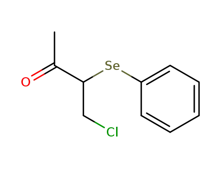 2-Butanone, 4-chloro-3-(phenylseleno)-