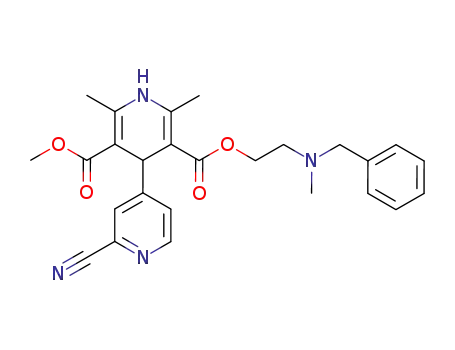 2-(N-Benzyl-N-methylamino)ethyl Methyl 4-(2-Cyano-4-pyridyl)-1,4-dihydro-2,6-dimethyl-3,5-pyridinedicarboxylate