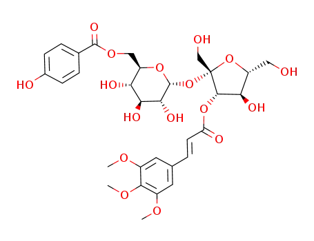 Molecular Structure of 139726-35-5 (Tenuifoliside A)