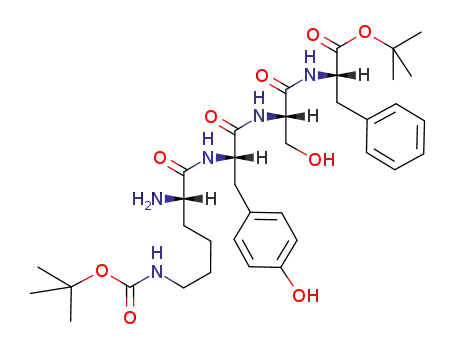 H-Lys(Boc)-Tyr-Ser-Phe-OBu<sup>t</sup>