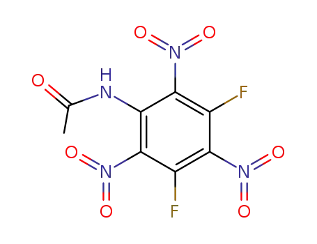 1-acetylamino-3,5-difluorotrinitrobenzene