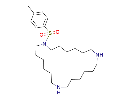 Molecular Structure of 63702-63-6 (1-<(4-Methylphenyl)sulfonyl>-1,8,15-triazacycloheneicosan)