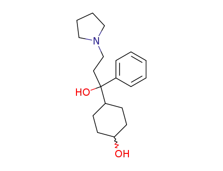 1-Pyrrolidinepropanol, a-(4-hydroxycyclohexyl)-a-phenyl-