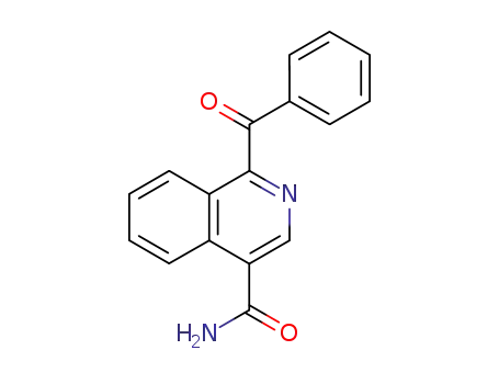 4-Isoquinolinecarboxamide, 1-benzoyl-
