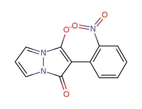 anhydro-2-(2-nitrophenyl)-1-hydroxy-3-oxopyrazolo<1,2-a>pyrazolium hydroxide