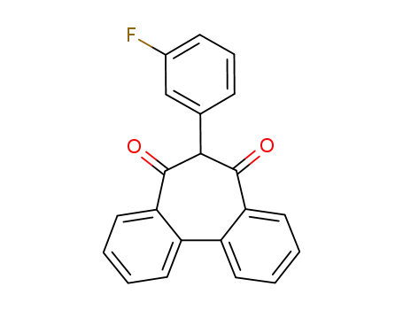 6-(3-Fluoro-phenyl)-dibenzo[a,c]cycloheptene-5,7-dione