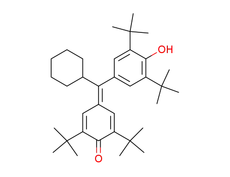 2,5-Cyclohexadien-1-one,
4-[[3,5-bis(1,1-dimethylethyl)-4-hydroxyphenyl]cyclohexylmethylene]-2,6-
bis(1,1-dimethylethyl)-