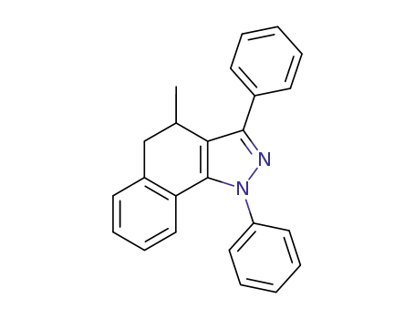 4-Methyl-1,3-diphenyl-4,5-dihydro-1H-benzo[g]indazole