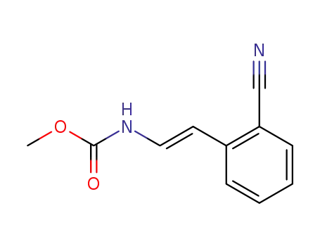 [2-(2-cyano-phenyl)-vinyl]-carbamic acid methyl ester