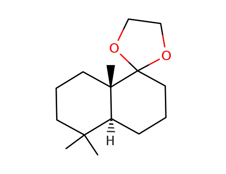 (4aS,8aS)-3,4,4a,5,6,7,8,8a-Octahydro-5,5,8a-trimethylnaphthalen-1(2H)-one ethylene acetal