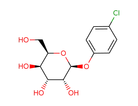 Molecular Structure of 3018-53-9 (4-chlorophenyl beta-D-galactopyranoside)
