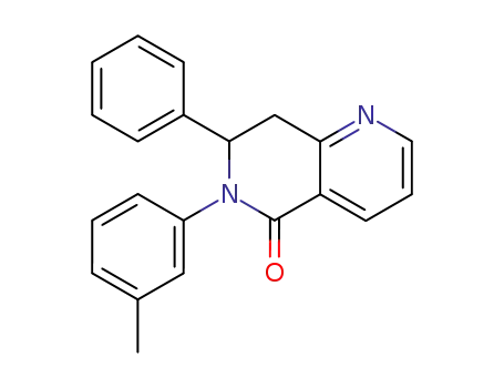 1,6-Naphthyridin-5(6H)-one, 7,8-dihydro-6-(3-methylphenyl)-7-phenyl-