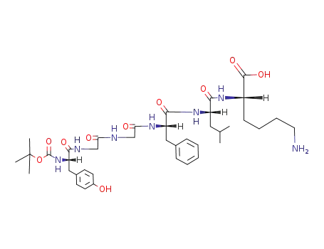 (S)-6-Amino-2-{(S)-2-[(S)-2-(2-{2-[(S)-2-tert-butoxycarbonylamino-3-(4-hydroxy-phenyl)-propionylamino]-acetylamino}-acetylamino)-3-phenyl-propionylamino]-4-methyl-pentanoylamino}-hexanoic acid