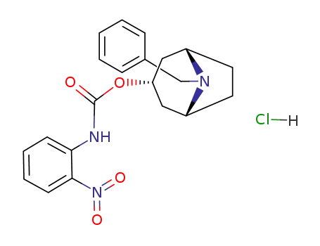 (2-Nitro-phenyl)-carbamic acid (1R,3R,5S)-8-benzyl-8-aza-bicyclo[3.2.1]oct-3-yl ester; hydrochloride