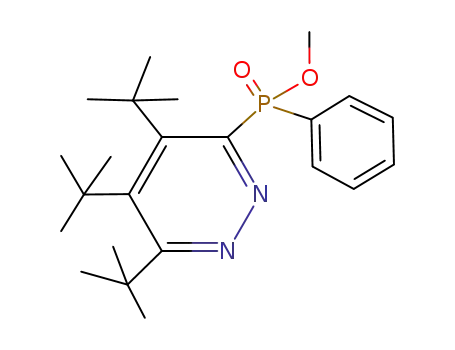 Phosphinic acid, phenyl[4,5,6-tris(1,1-dimethylethyl)-3-pyridazinyl]-,
methyl ester