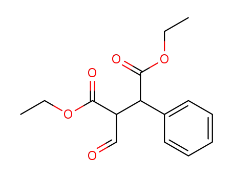 diethyl 2-formyl-3-phenylbutanedioate