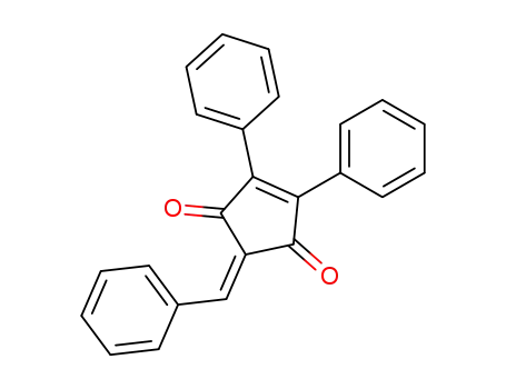 2-Benzylidene-4,5-diphenyl-cyclopent-4-ene-1,3-dione