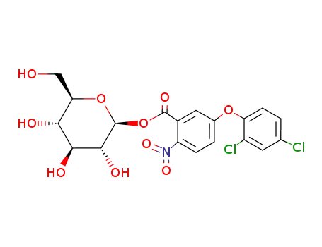 1-O-<5-(2,4-dichlorophenoxy)-2-nitrobenzoyl>-β-D-glucopyranose