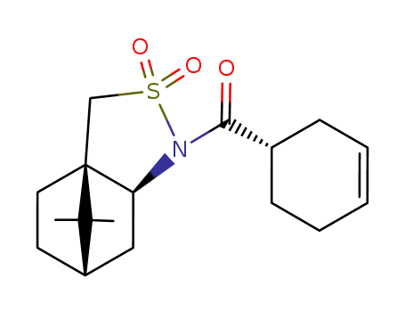 (S)-Cyclohex-3-enyl-((1R,5S,7S)-10,10-dimethyl-3,3-dioxo-3λ<sup>6</sup>-thia-4-aza-tricyclo[5.2.1.0<sup>1,5</sup>]dec-4-yl)-methanone