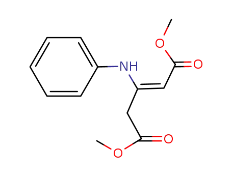 2-Pentenedioic acid, 3-(phenylamino)-, dimethyl ester, (Z)-
