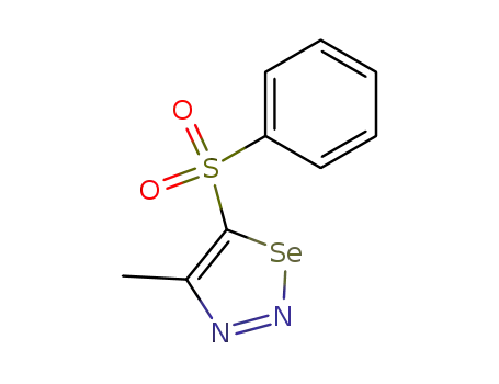 5-benzenesulfonyl-4-methyl-[1,2,3]selenadiazole