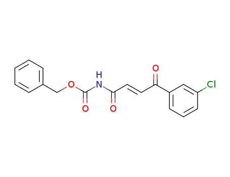 [(E)-4-(3-Chloro-phenyl)-4-oxo-but-2-enoyl]-carbamic acid benzyl ester