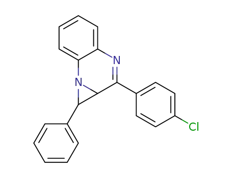 2-(4-Chloro-phenyl)-1-phenyl-1,1a-dihydro-3,7b-diaza-cyclopropa[a]naphthalene