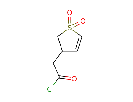 3-Thiopheneacetyl chloride, 2,3-dihydro-, 1,1-dioxide