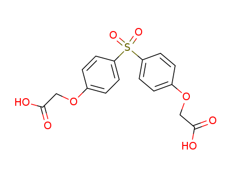 Acetic acid,2,2'-[sulfonylbis(4,1-phenyleneoxy)]bis- (9CI)