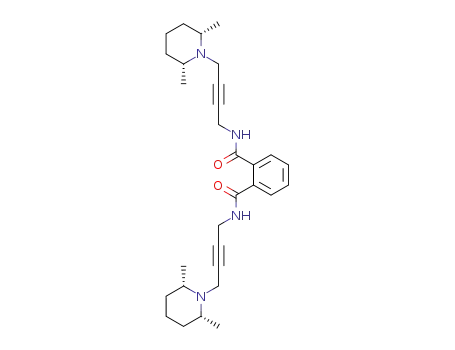 N<sup>1</sup>,N<sup>2</sup>-bis[4-(2,6-dimethyl-1-piperidinyl)-2-butynyl]phthalamide